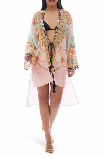 RANEES Print Cover-Up Duster