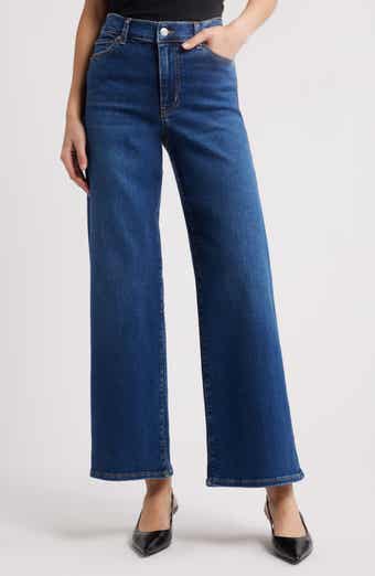 FRAME Le Slim Palazzo High Waist Wide Leg Jeans