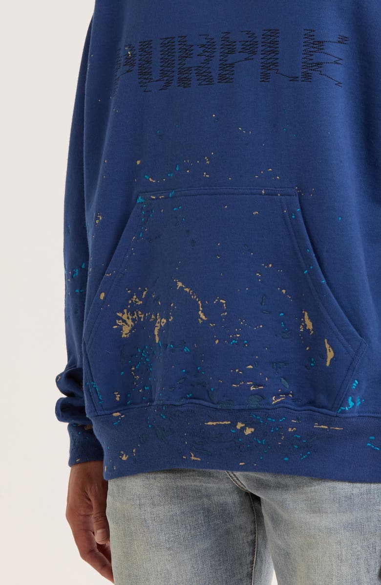 PURPLE BRAND MWT Graphic Hoodie, Alternate, color, Blue