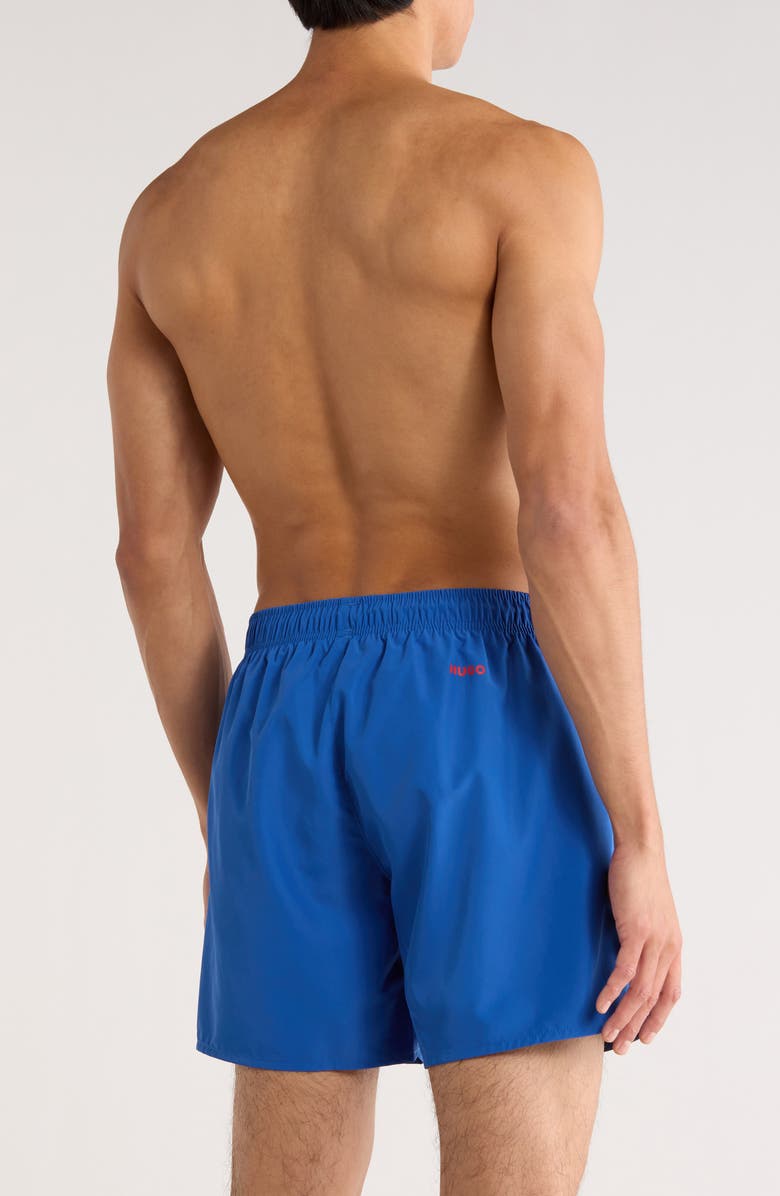 BOSS x Redbull Joe Swim Trunks, Alternate, color, Medium Blue