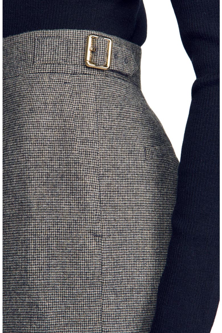 Wool suit trousers, Alternate, color, Grey