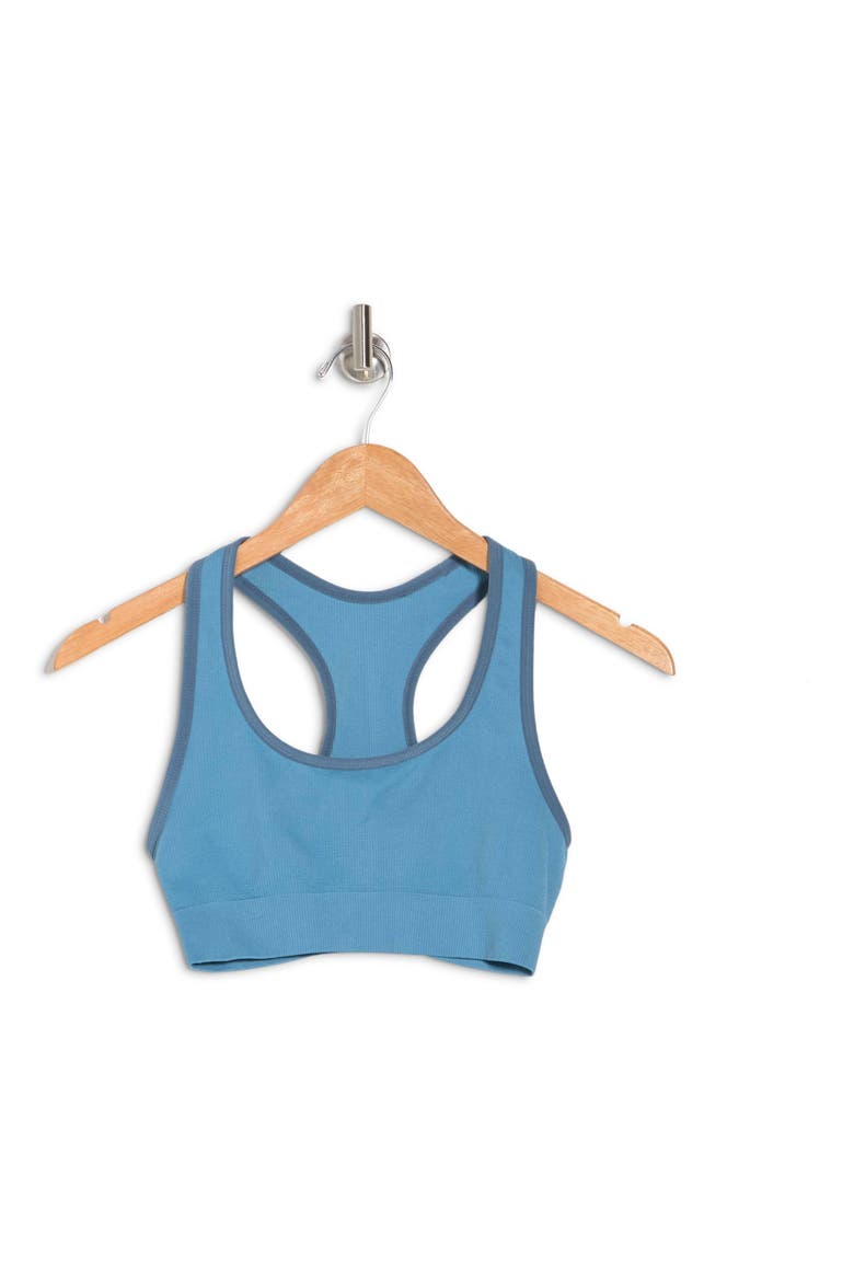 Rival Seamless Bra, Alternate, color, BLUE VEIL