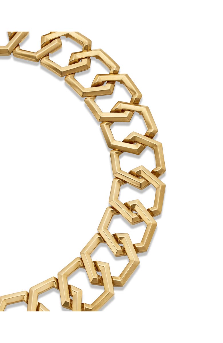 David Yurman Carlyle Necklace in 18K Yellow Gold, 24mm, Alternate, color, 