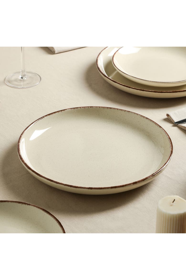 Heath Stoneware 24-Piece Dinnerware Set, Alternate, color, Coffee