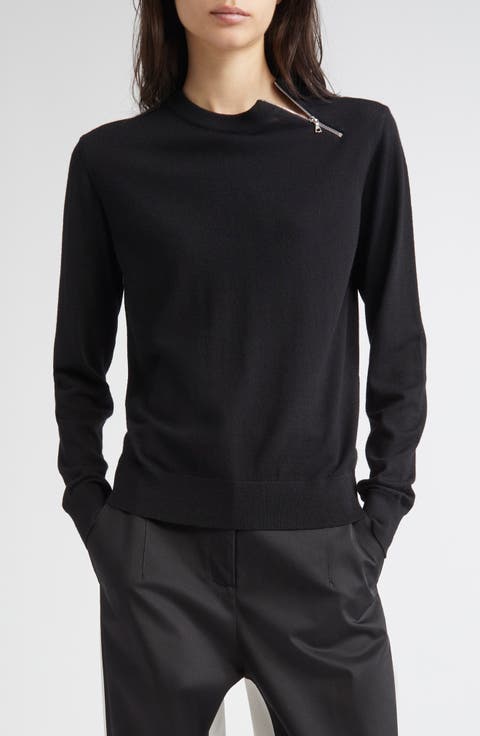 Bea Zip Virgin Wool Sweater