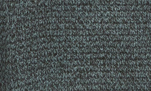 Union Milo Marled Thermal Stitch Hooded Sweater In Green