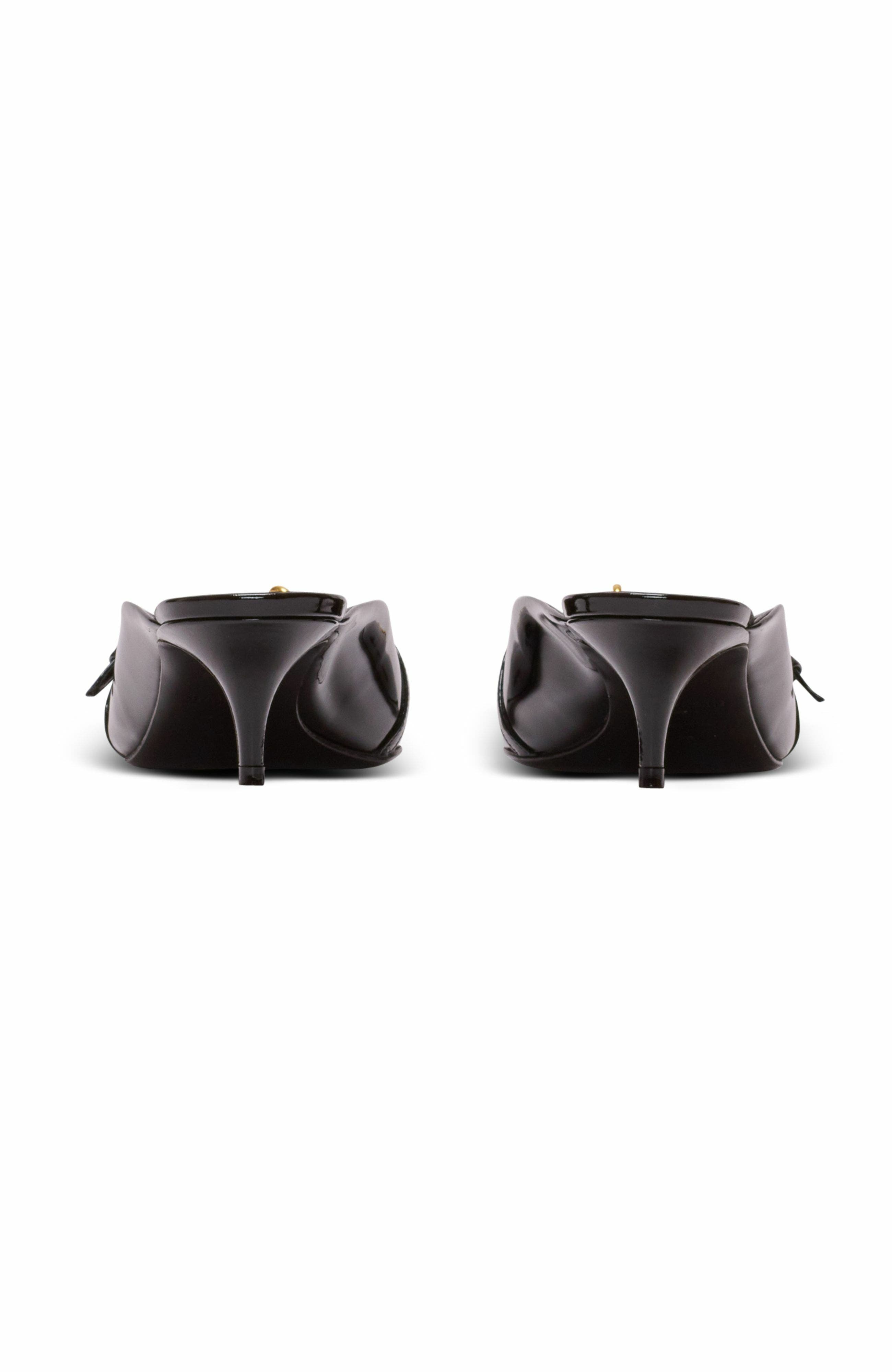 Sync Patent Leather Mules With Pointed Toe, Alternate, color, Black