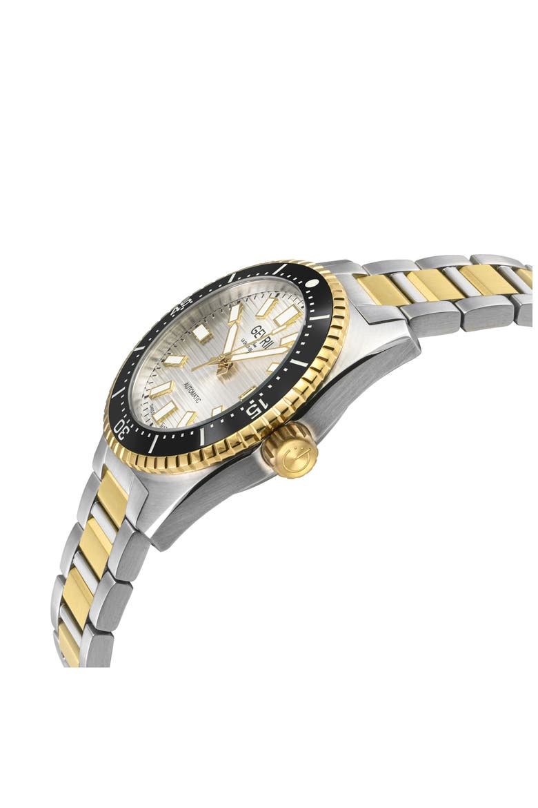 Atlantic Avenue Bracelet Watch, Alternate, color, TWO-TONE SILVER/ GOLD