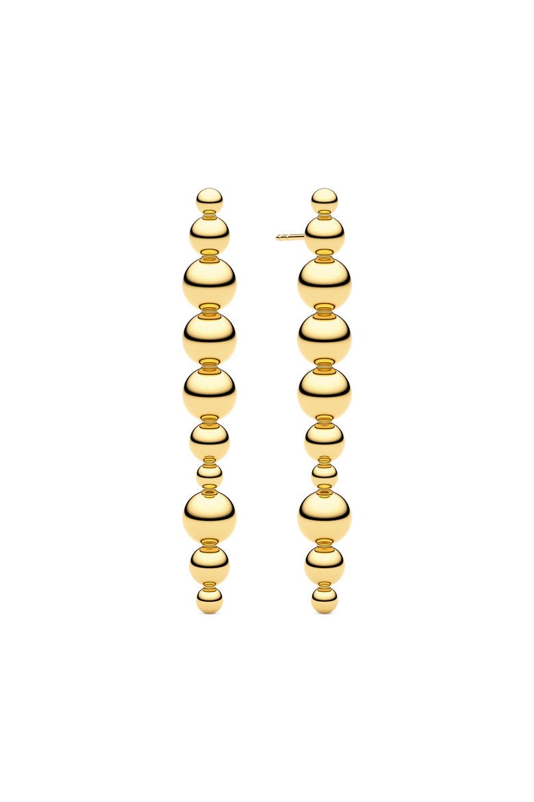 Earrings Bormio Lungo, Main, color, 18K Gold Plated