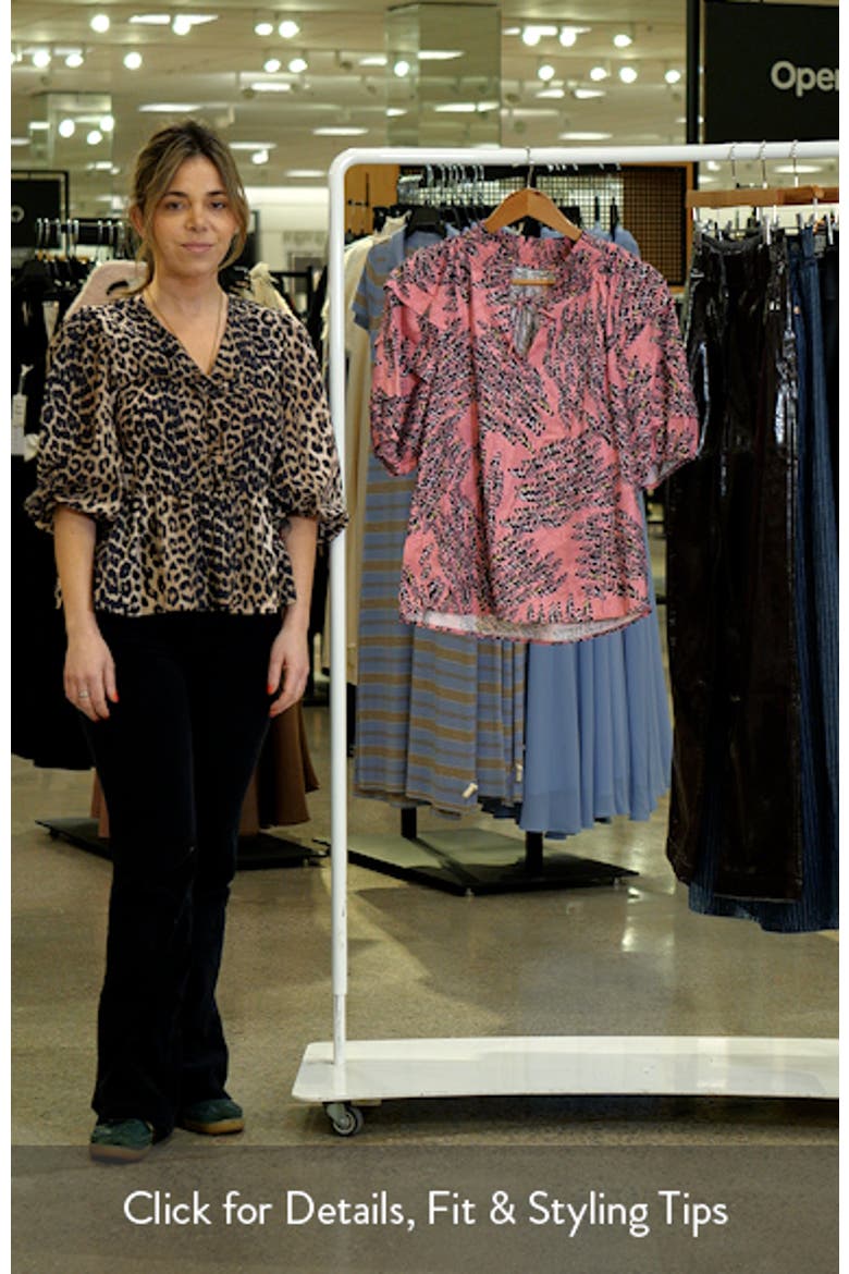 Blush of Spring Peasant Top video