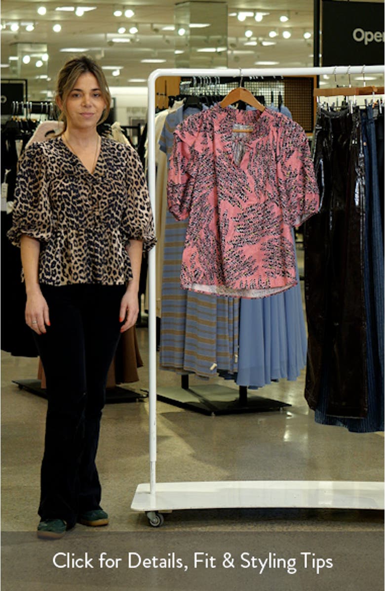 Blush of Spring Peasant Top, sales video thumbnail