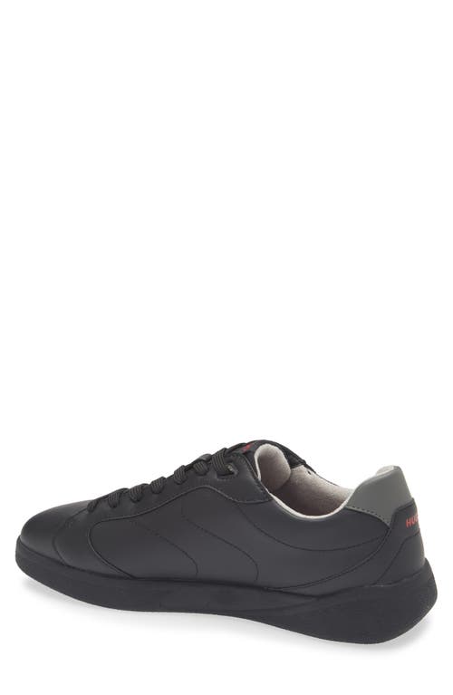 Hugo Boss Boss Riven Low Top Sneaker In Black