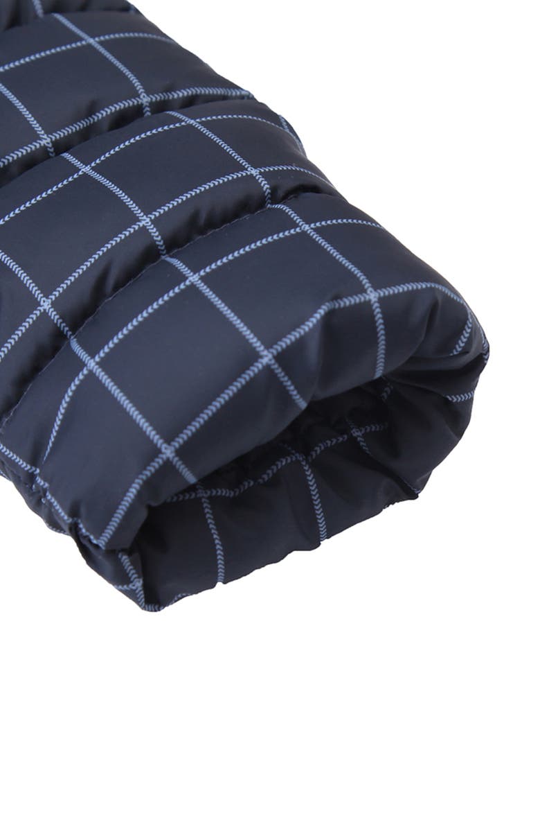 Rokka&Rolla Plaid Fleece Hooded Puffer Jacket, Alternate, color, 