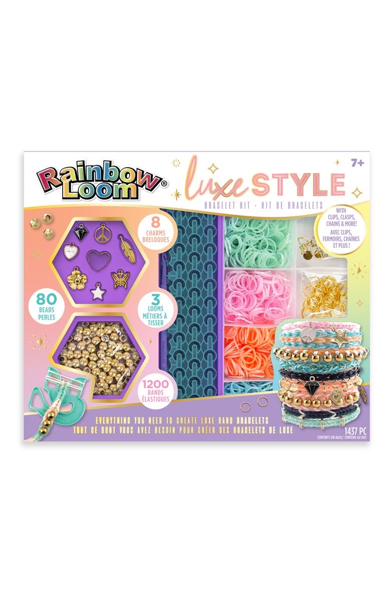 Rainbow Loom Luxe Style Bracelet Kit, Alternate, color, Multi