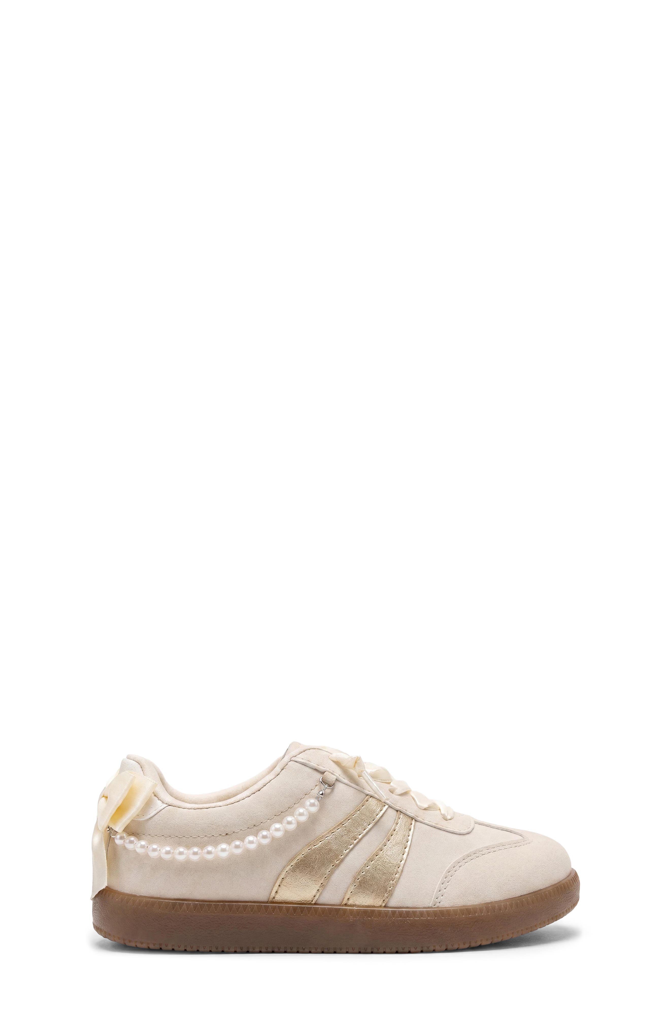 JELLYPOP Kids' Brietta Sneaker, Alternate, color, Cream