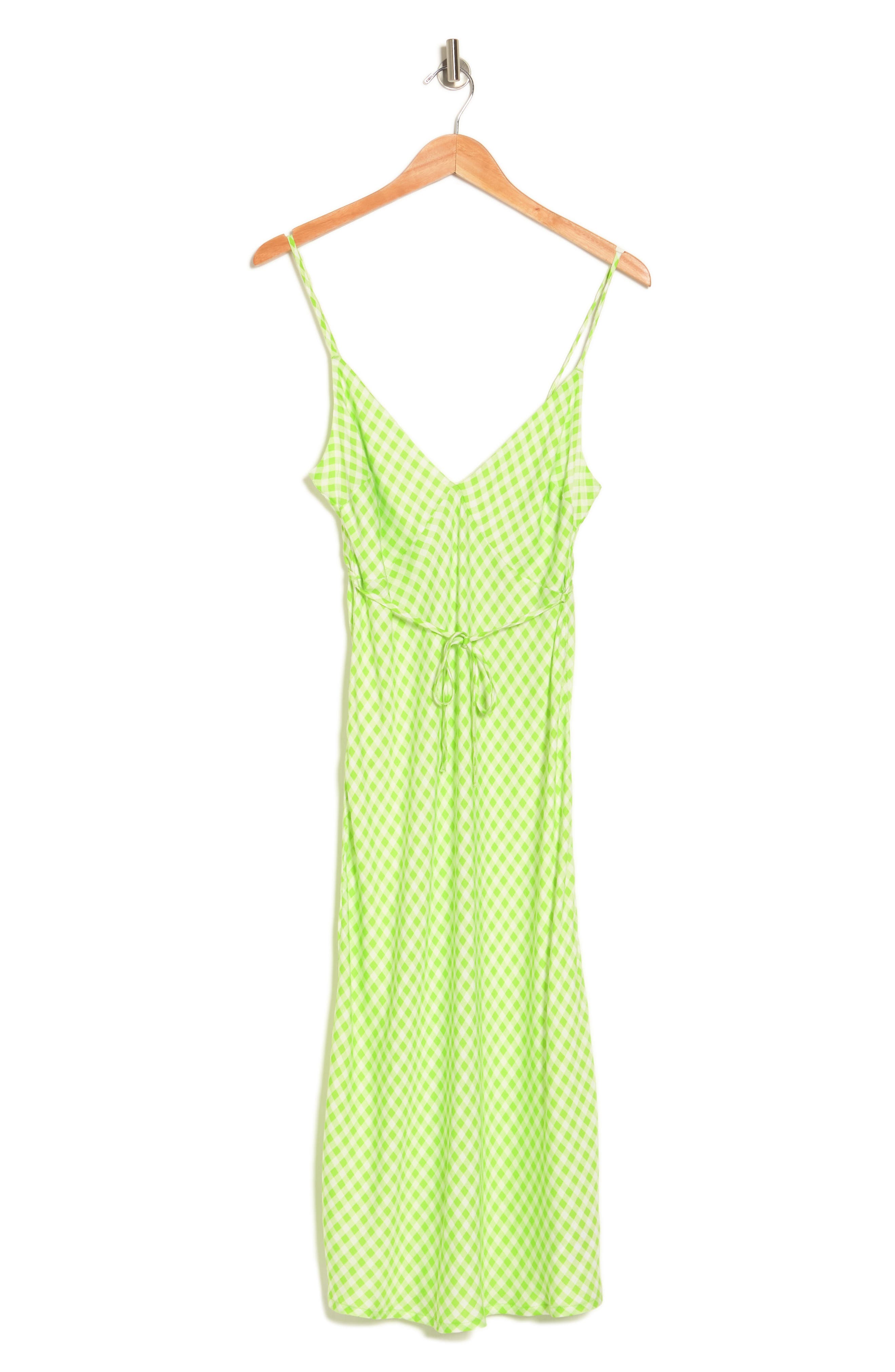 RVCA Oh Lord Gingham Slipdress (Women) | Nordstromrack
