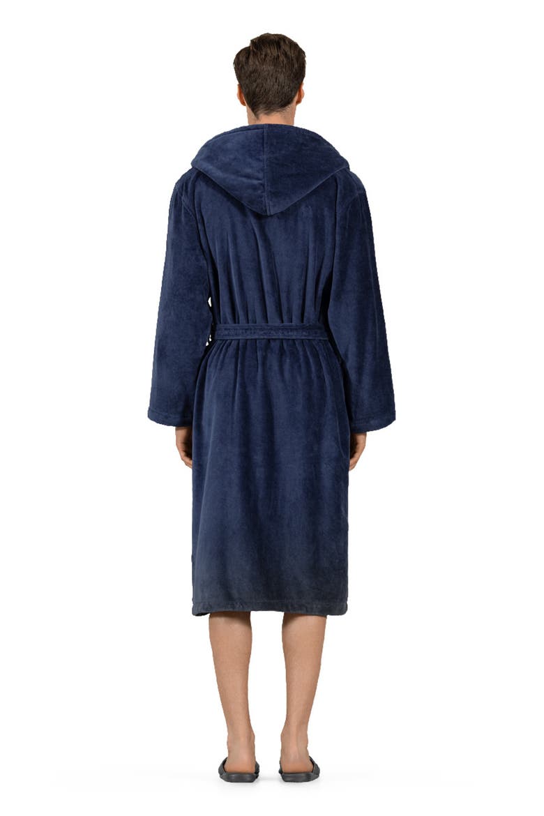 Art Line Men's Bathrobe, Alternate, color, Blue