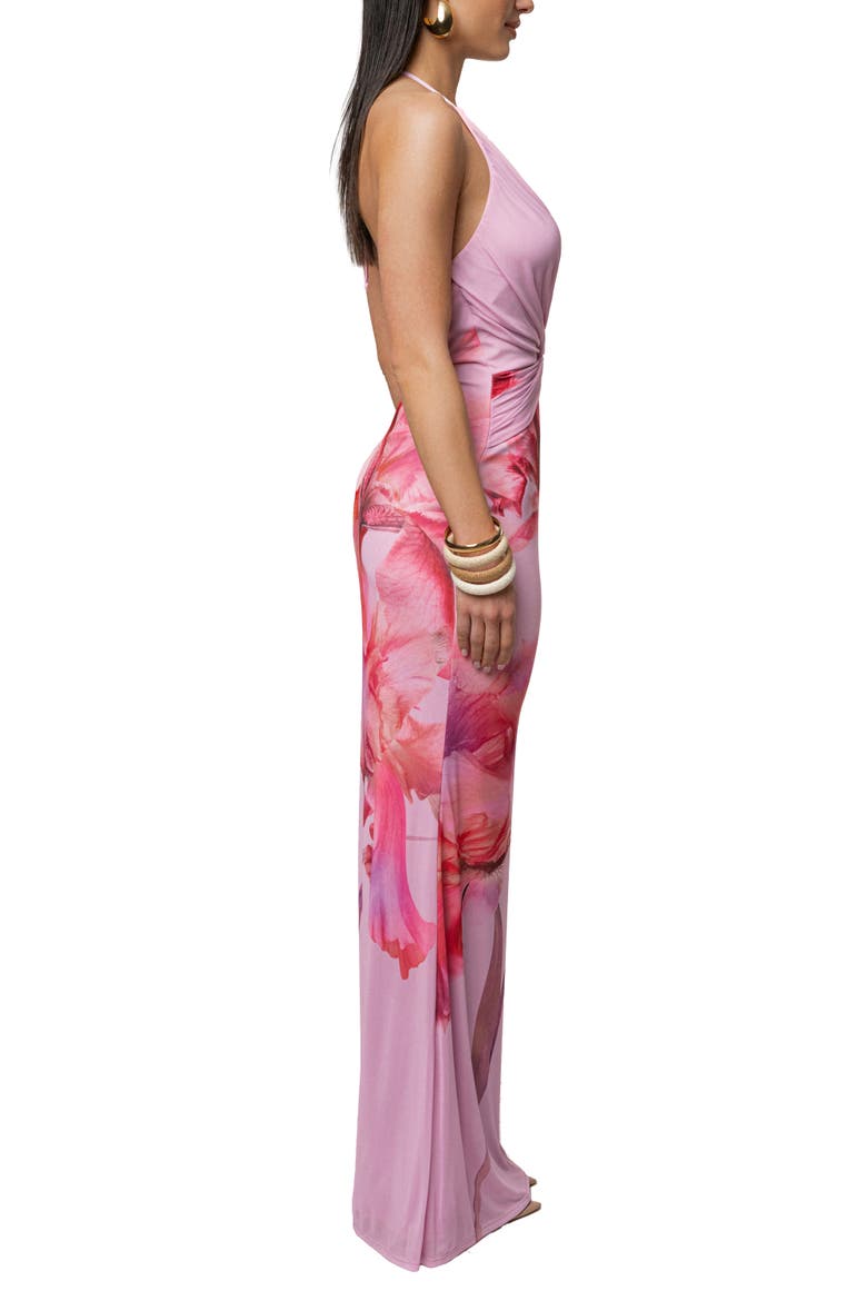 Floral Coastal Bloom Maxi Dress, Alternate, color, Pink