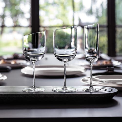 Villeroy & Boch Newmoon Flute Champagne  Set Of 4 In Clear