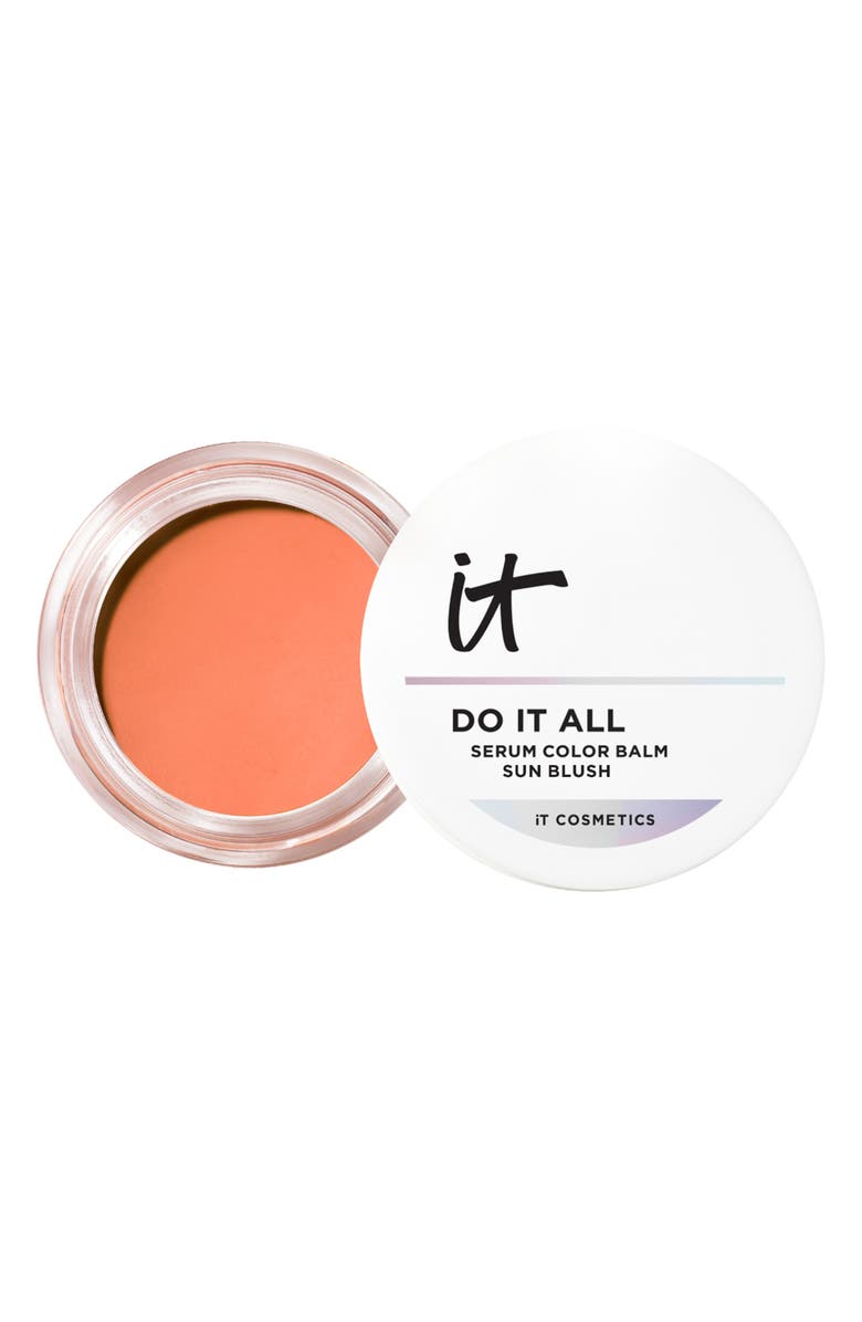 IT Cosmetics Do It All Serum Color Balm Sun Cream Blush & Bronzer, Main, color, Sun Blossom 20