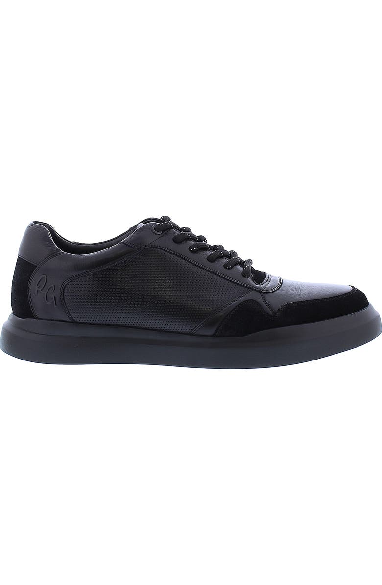 Robert Graham Cava Leather Perforated Sneaker, Alternate, color,