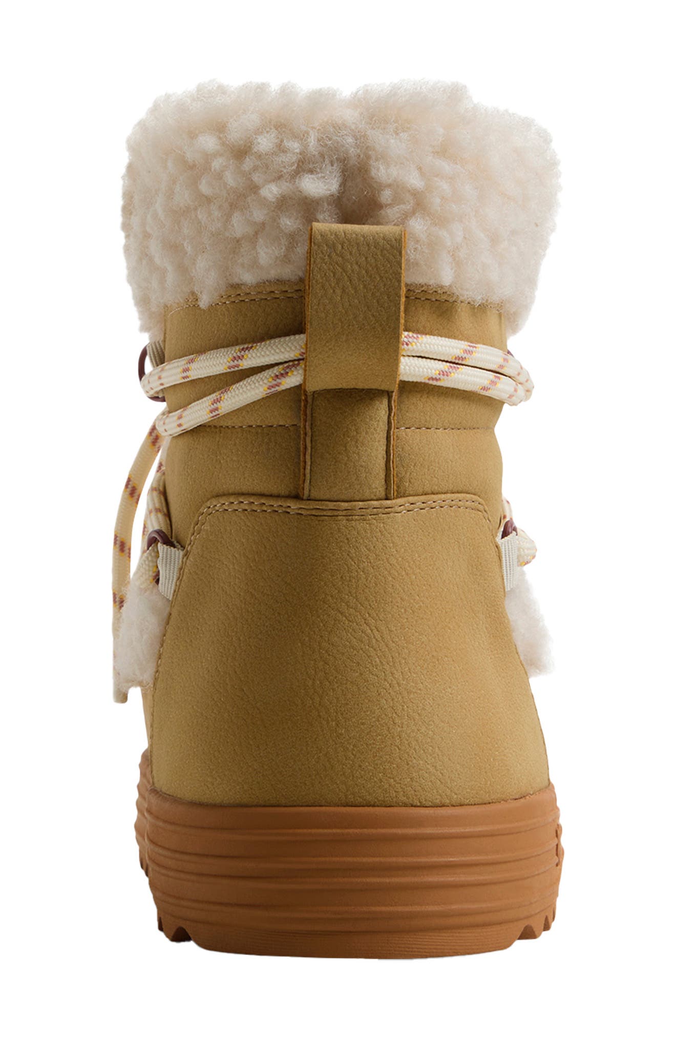 Hot Cocoa Faux Shearling Boot, Alternate, color, TAN SUEDE