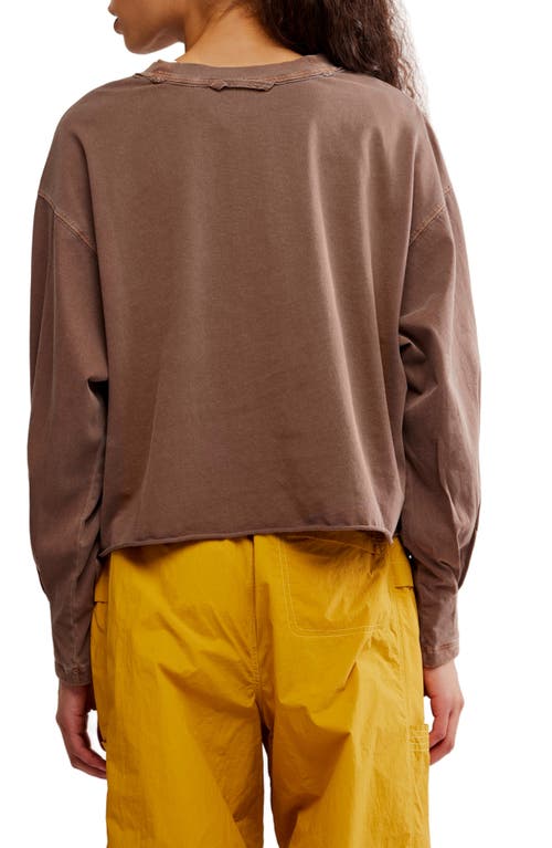 Free People Fp Movement Inspire Pullover In Brown