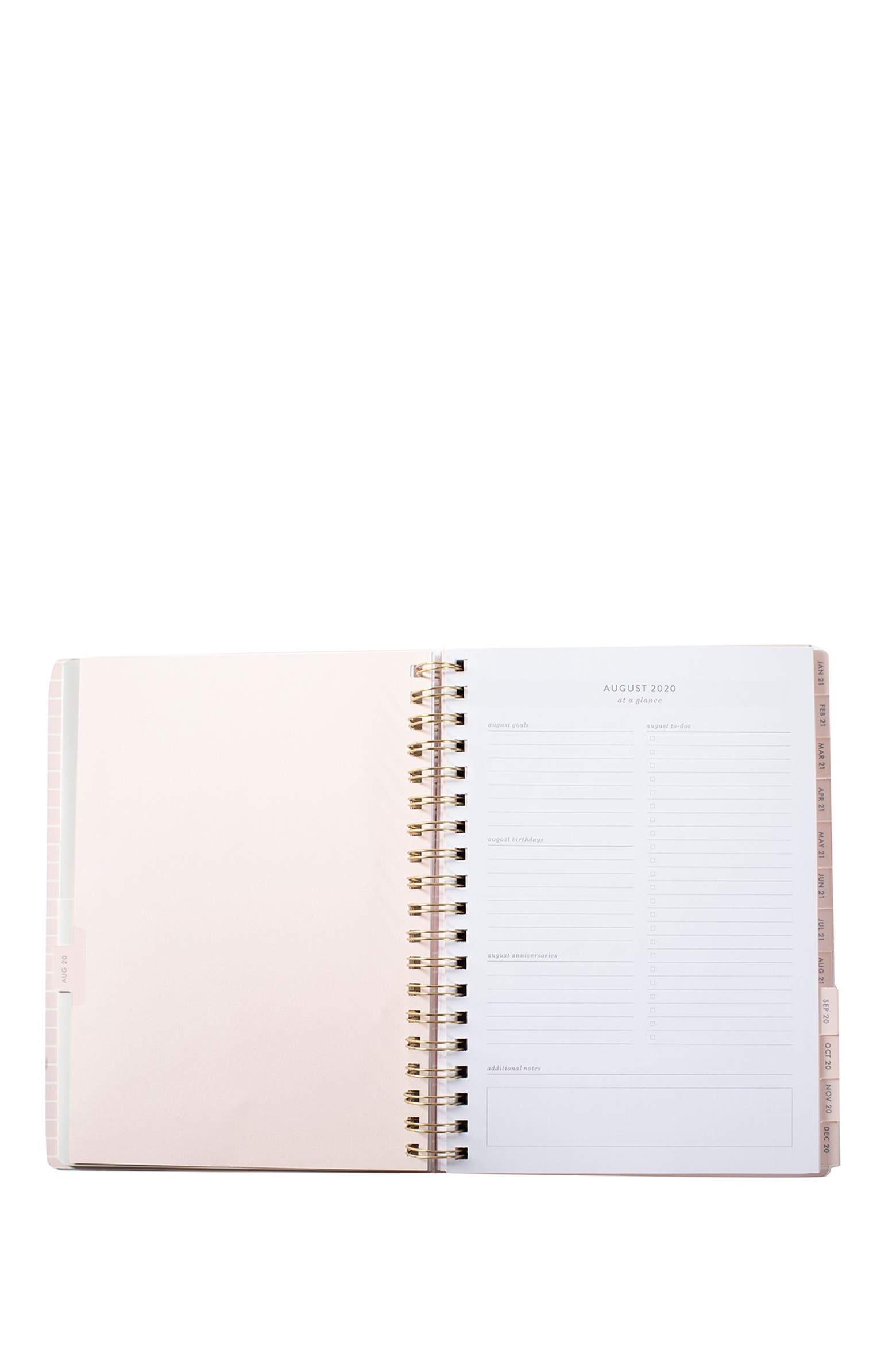 Marbled Metal Rings Fringe Studio Marble Stacked 17 Month Planner | Nordstromrack