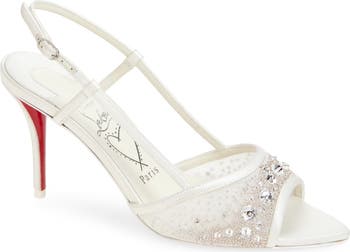 Miss Z Crystal Embellished Slingback Sandal