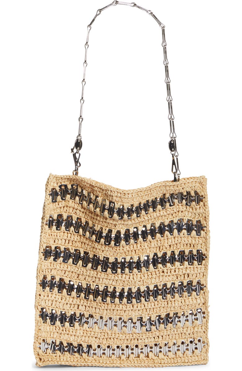 Rabanne paco rabanne 1969 Raffia Tote, Main, color,