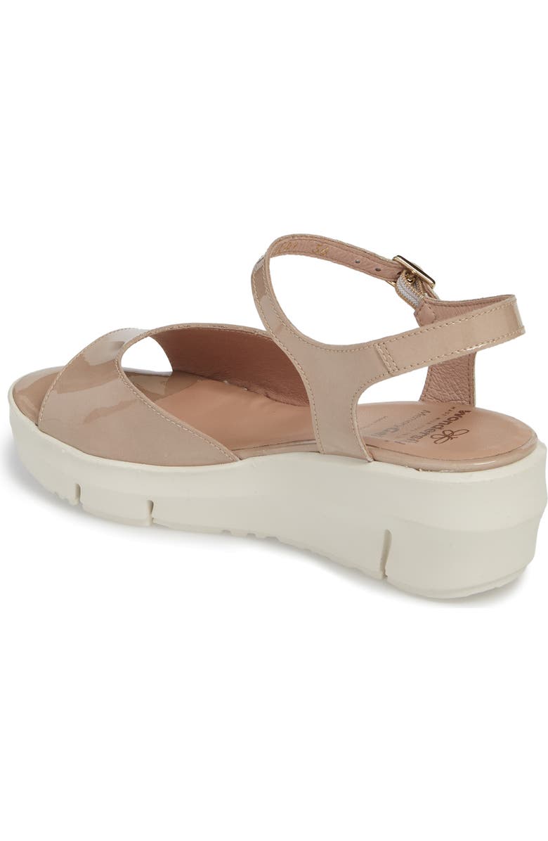 Wonders D-8201 Platform Sandal, Alternate, color,
