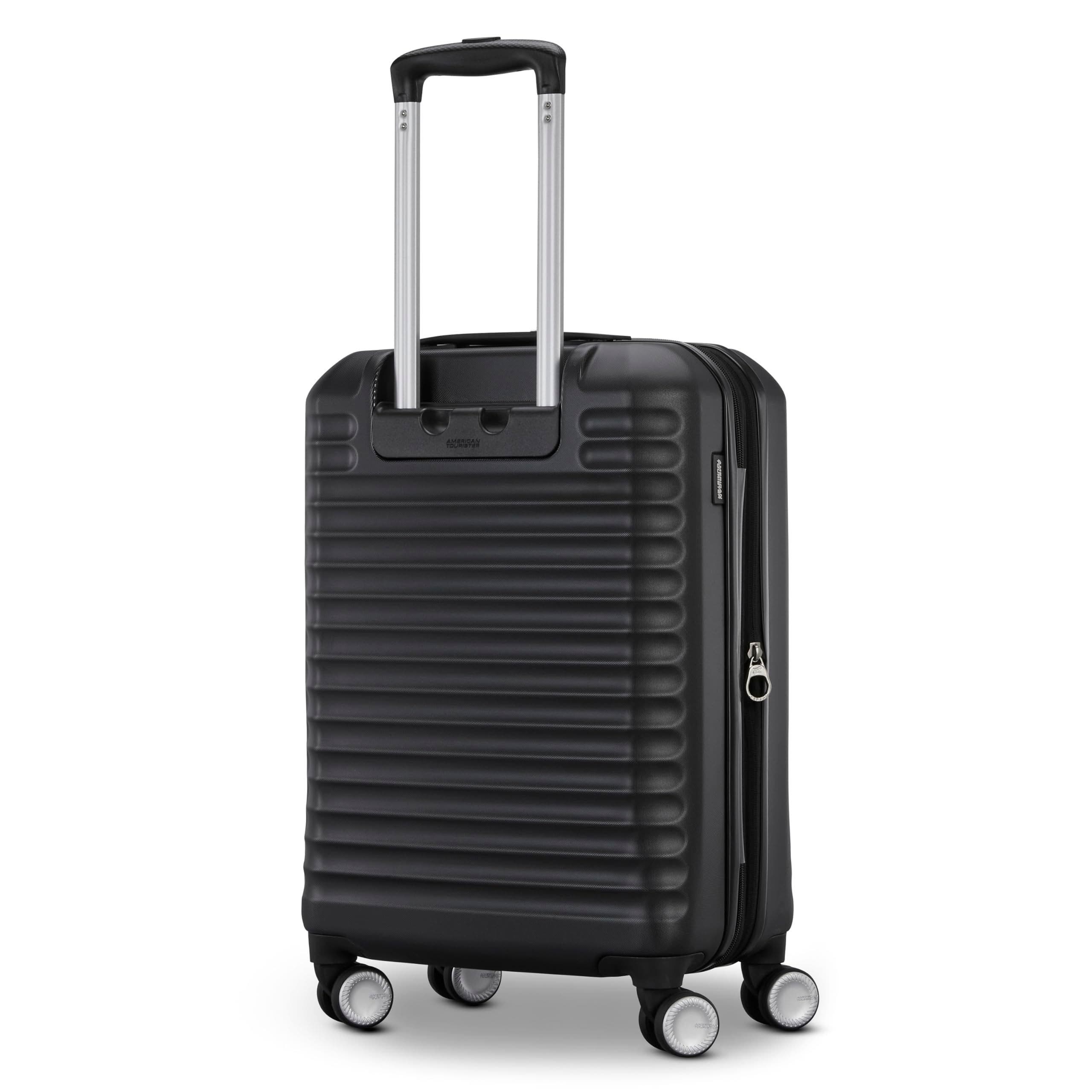 AMERICAN TOURISTER Stratum 3.0 Hardside Expandable 20" Carry On, Alternate, color, Black