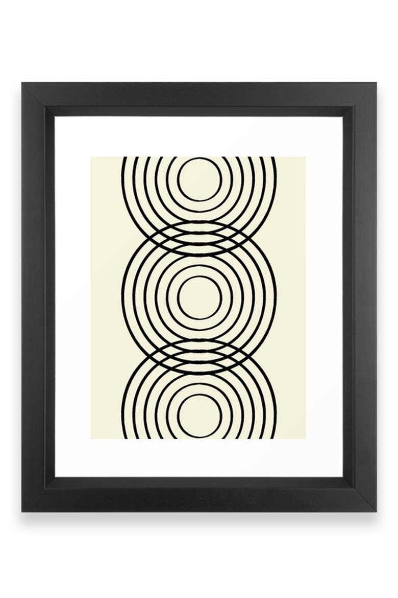 Grace Life Balance Framed Wall Art, Main, color, BLACK