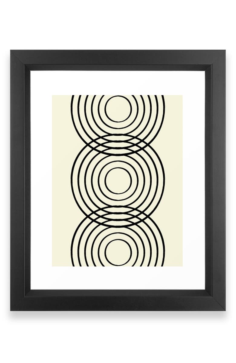 Deny Designs Grace Life Balance Framed Wall Art, Main, color,