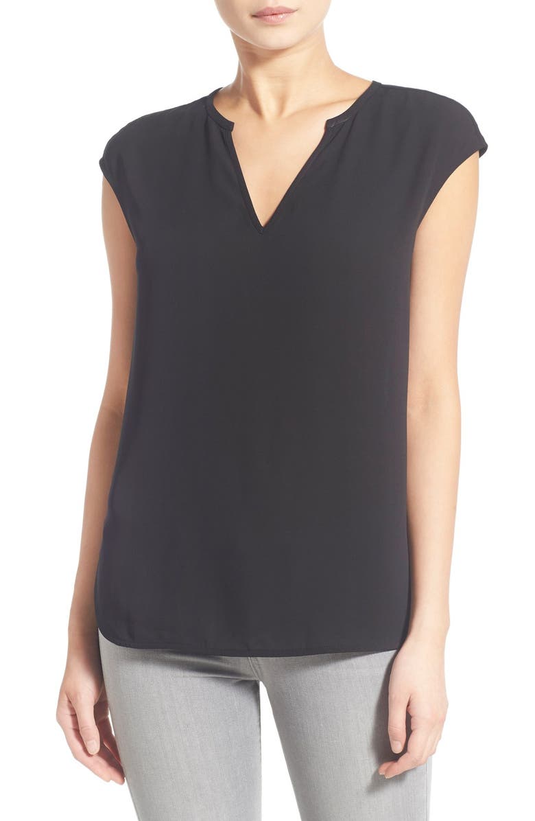 Chelsea28 Pleat Back Top, Main, color, 