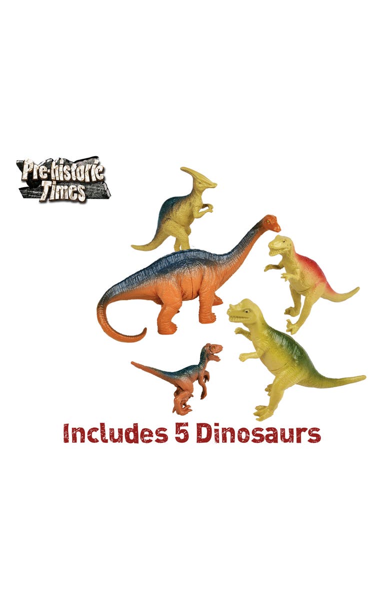 Red Box Prehistoric Times Dinosaur Park, Alternate, color, Multicolored