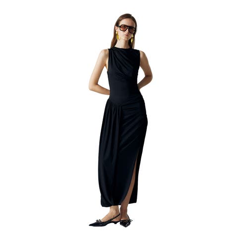 Evel Draped Dress