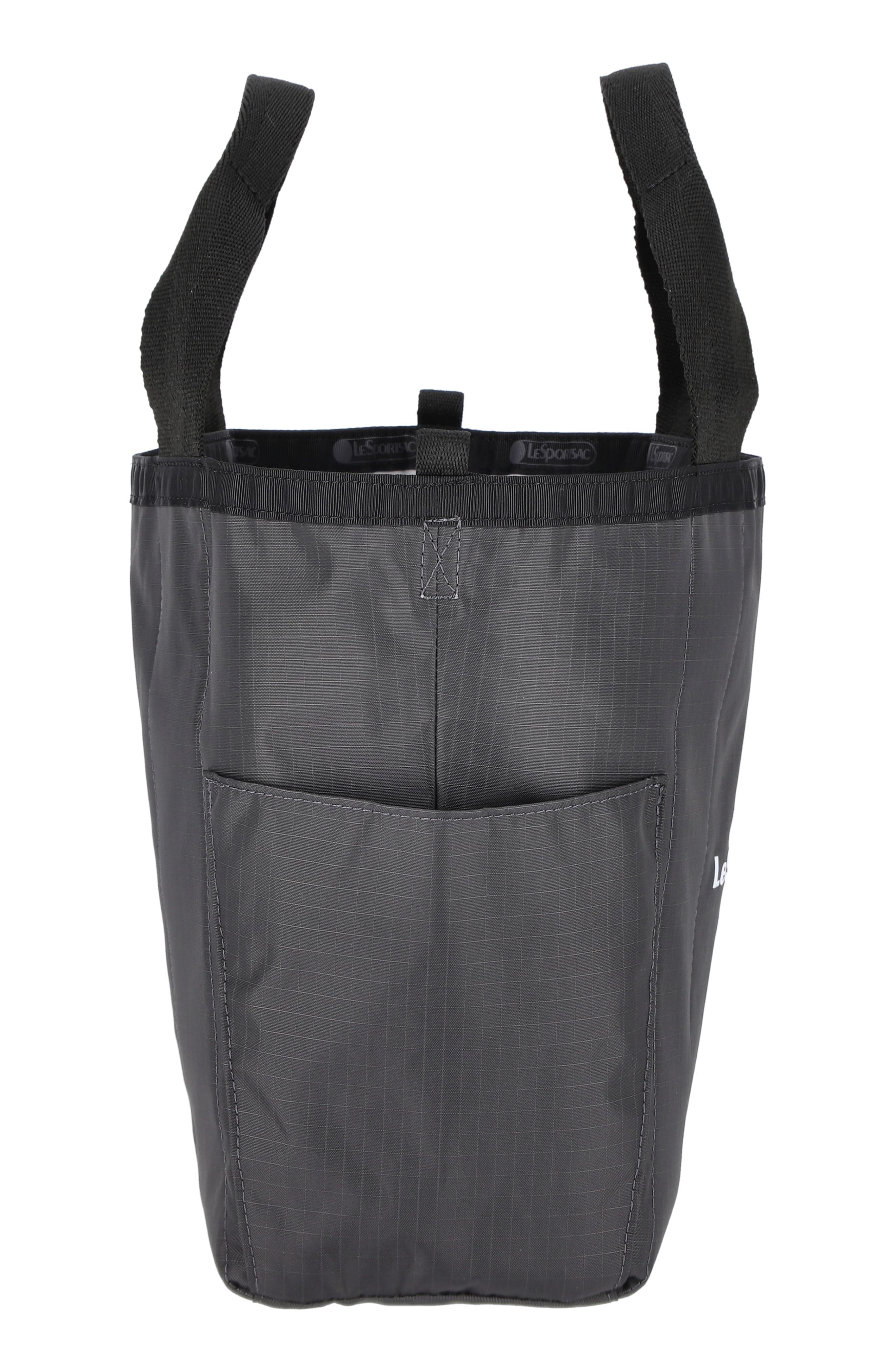 LeSportsac Small Reversible Pocket Tote Bag, Alternate, color, 2 Way Gray Camo/ Thunder