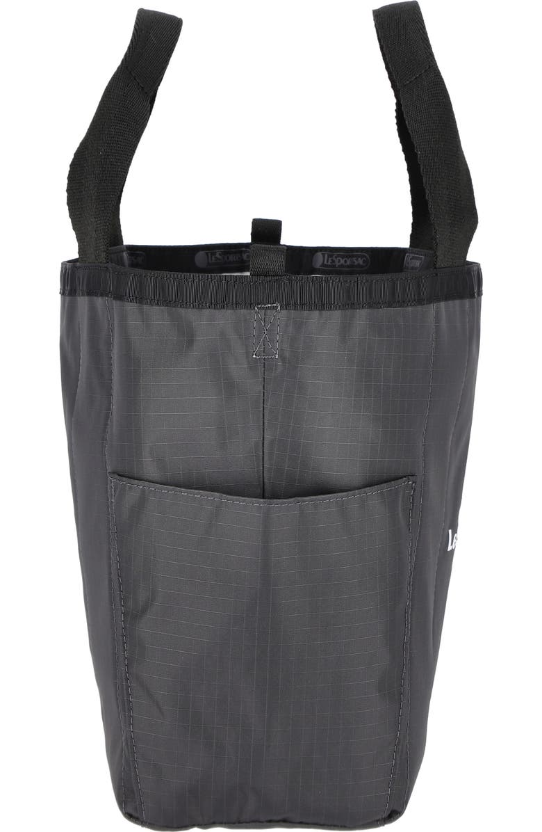 LeSportsac Small Reversible Pocket Tote Bag, Alternate, color, 2 Way Gray Camo/ Thunder