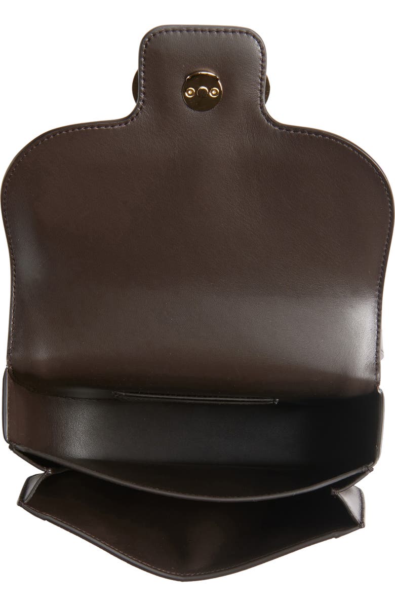 FERRAGAMO X-Small Double Gancio Crossbody Bag, Alternate, color, Natural Resort/ Testa Di Moro