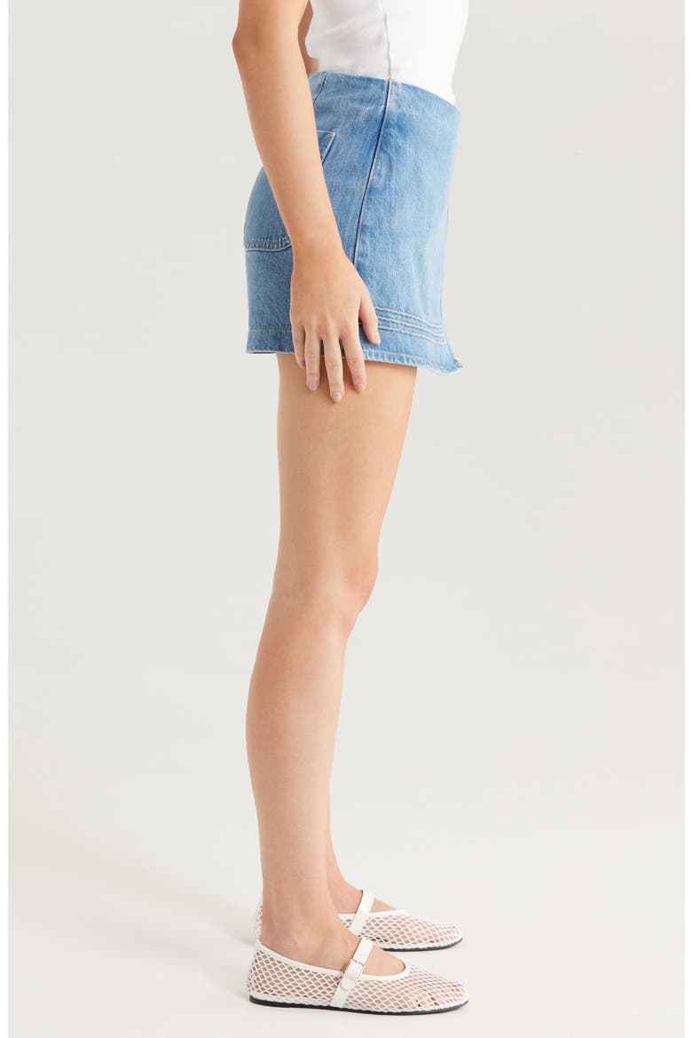 Rory Denim Skort, Alternate, color, BLUE