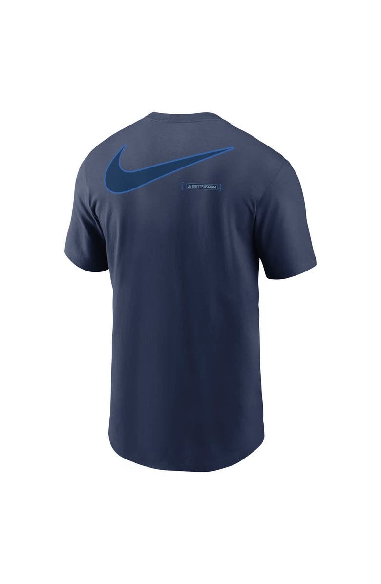 Nike Men's Nike Navy Detroit Tigers 2-Hit Speed City Connect T-Shirt, Alternate, color, 