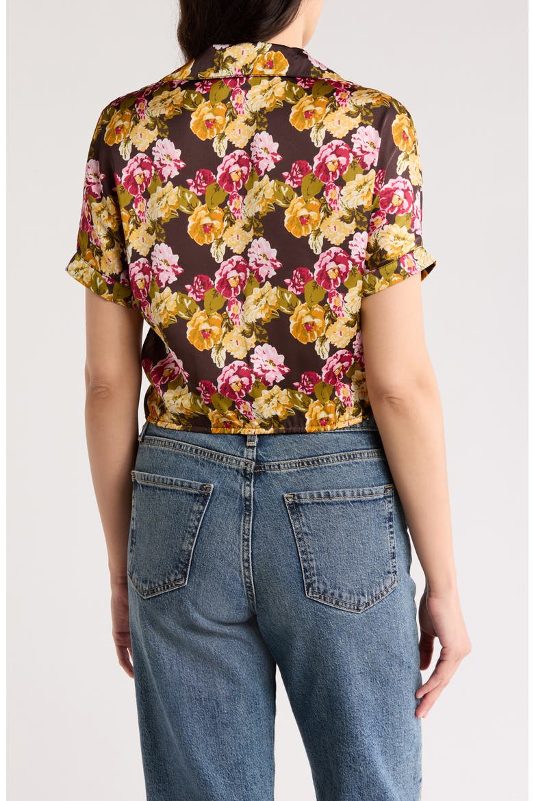 Spread Collar Wrap Crop Top, Alternate, color, BROCADE FLORAL