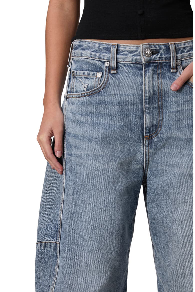Charlie High Waist Barrel Jeans, Alternate, color, HARMONY