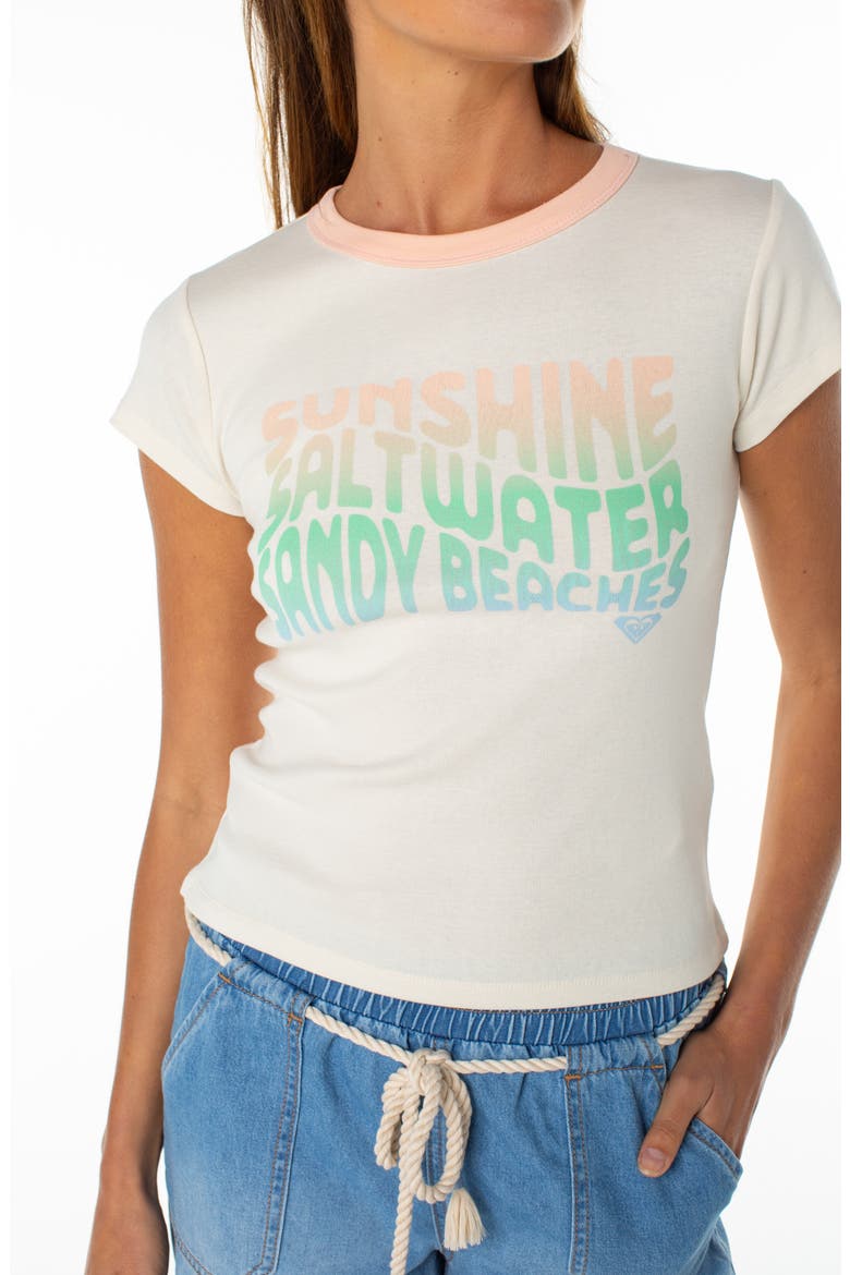 Sand Beaches '90s Baby T-Shirt, Alternate, color, DEW
