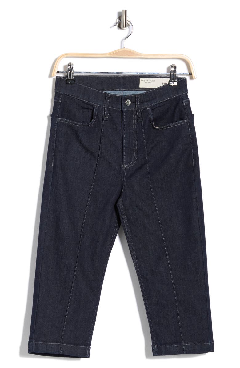 rag & bone Katie High Waist Capri Jeans, Alternate, color,