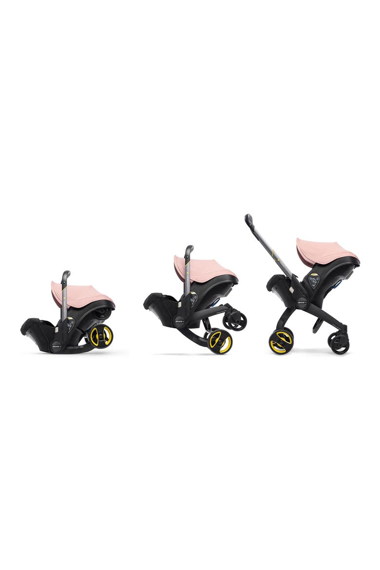 Convertible Infant Car Seat/Compact Stroller System with Base, Alternate, color, BLUSH PINK