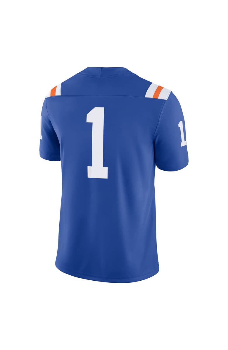 Jordan Brand Men's Jordan Brand #1 Royal Florida Gators Alternate Game Jersey, Alternate, color, Royal