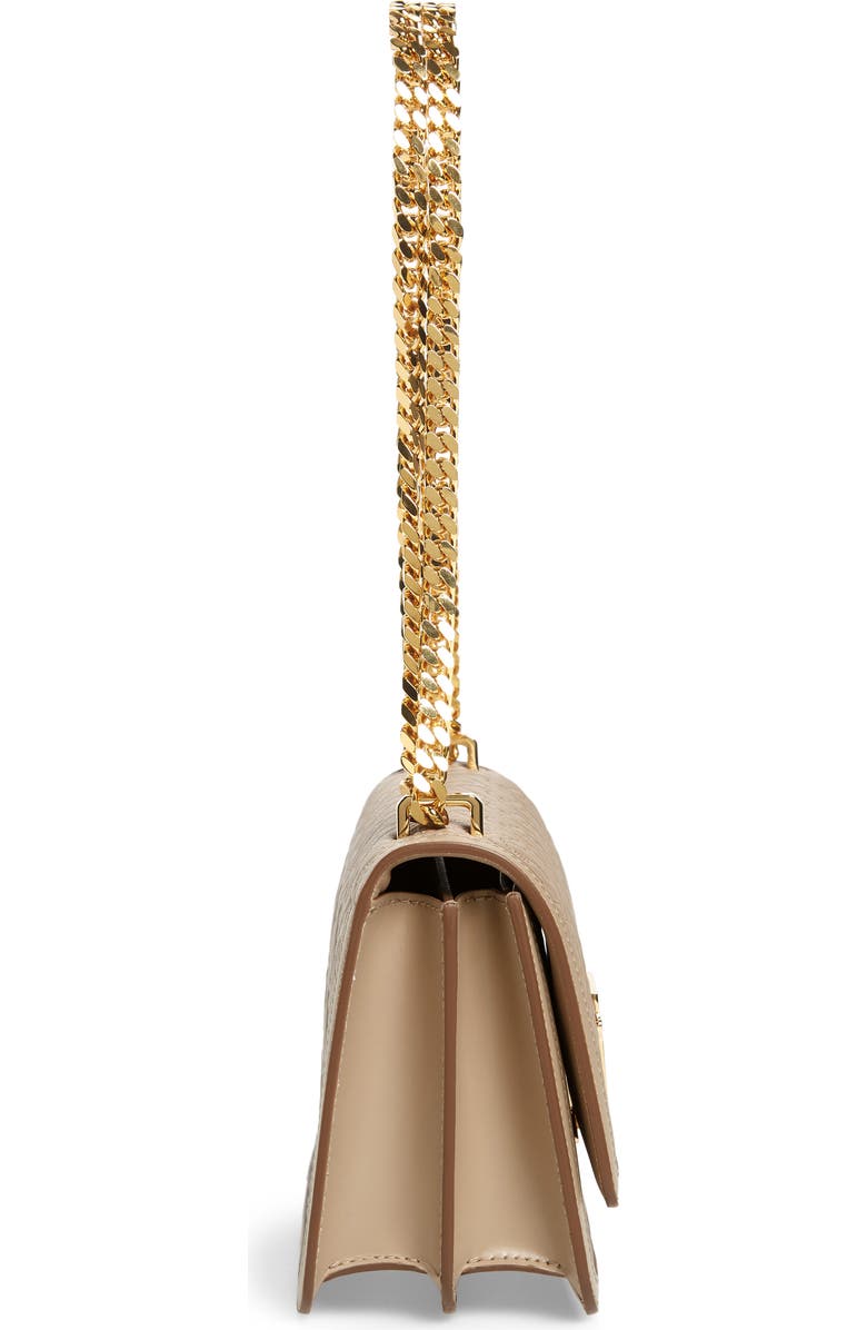 Burberry Small TB Monogram Quilted Lambskin Bag, Alternate, color,