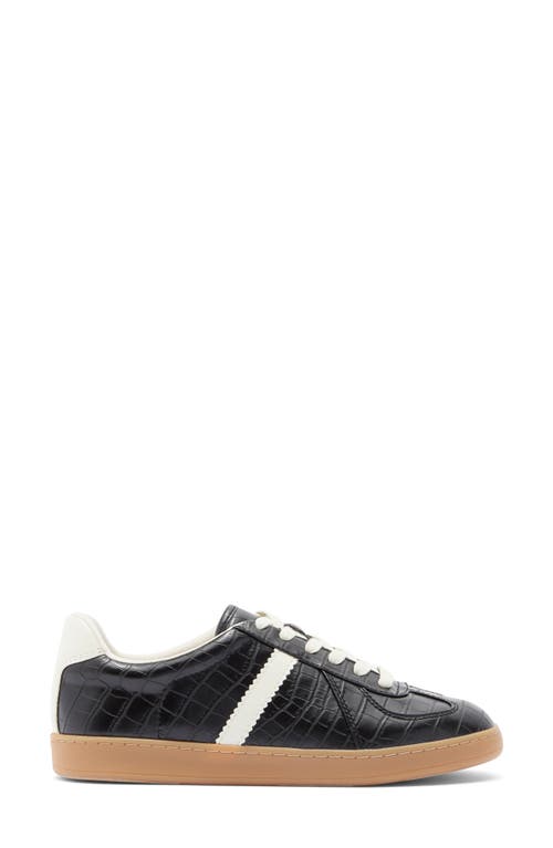 Nordstrom Rack Philly Embossed Lace-up Sneaker In Black